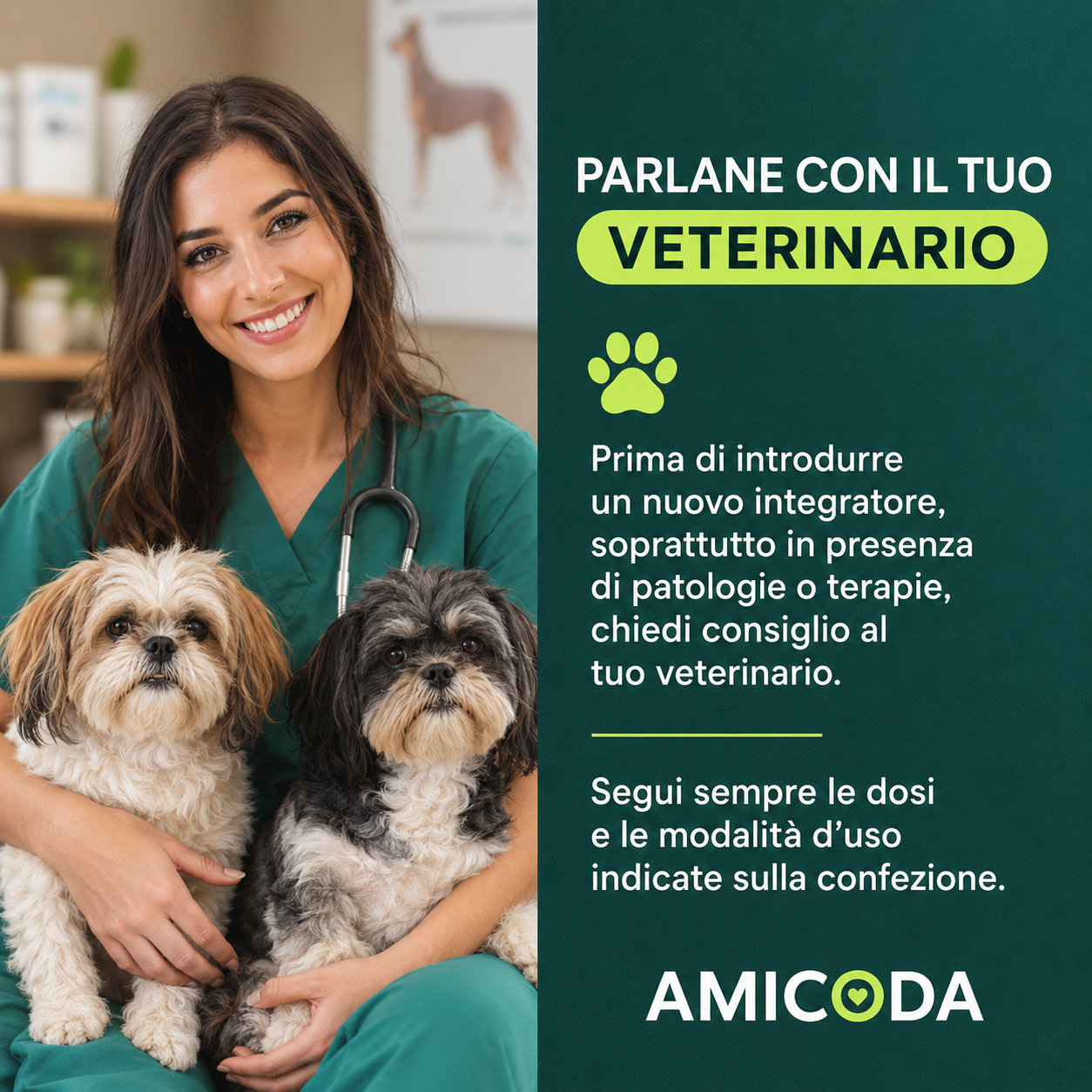 Amicoda - Parlane con il tuo veterinario